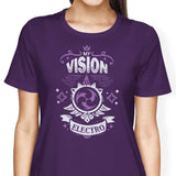 My Vision is Electro - Women's Apparel