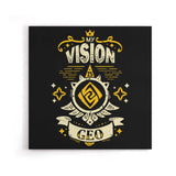 My Vision is Geo - Canvas Print