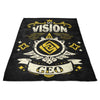 My Vision is Geo - Fleece Blanket