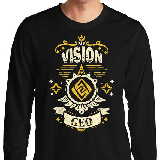 My Vision is Geo - Long Sleeve T-Shirt