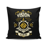 My Vision is Geo - Throw Pillow