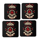 My Vision is Pyro - Coasters