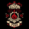 My Vision is Pyro - Fleece Blanket
