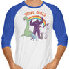 Mythical Squad Goals - 3/4 Sleeve Raglan T-Shirt