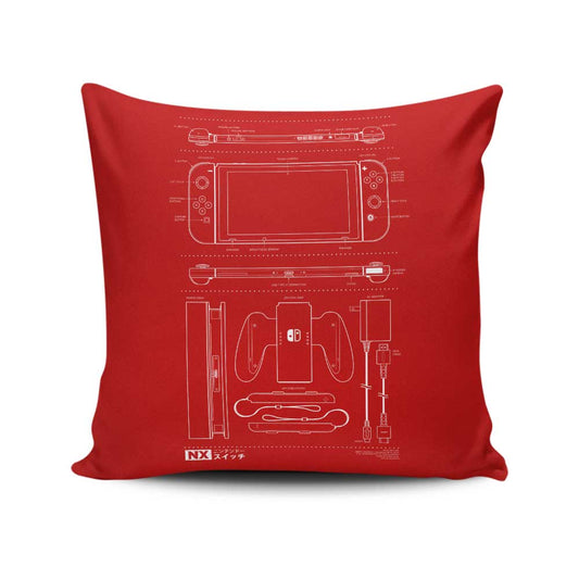 NX (Alt) - Throw Pillow