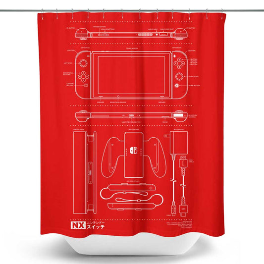 NX (Alt) - Shower Curtain
