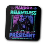 Nandor for President - Coasters