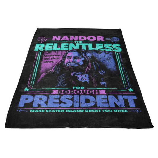 Nandor for President - Fleece Blanket