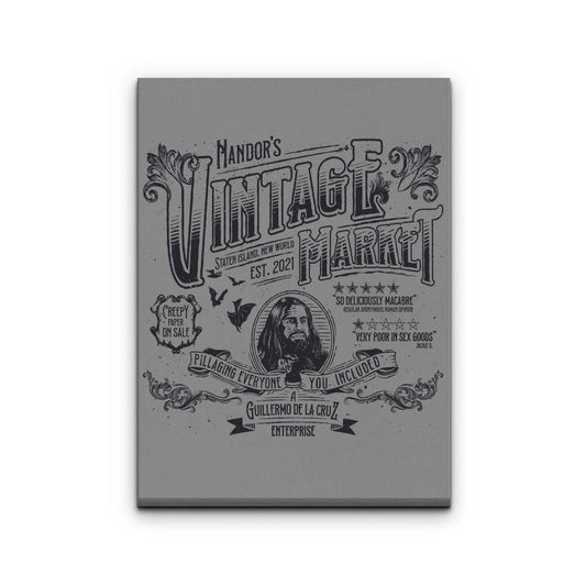 Nandor's Vintage Market - Canvas Print