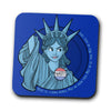Nasty Lady Liberty - Coasters