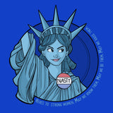 Nasty Lady Liberty - Wall Tapestry