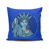 Nasty Lady Liberty - Throw Pillow
