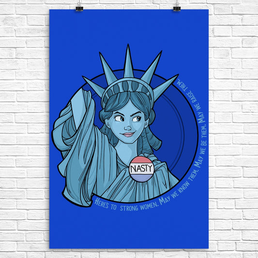 Nasty Lady Liberty - Poster