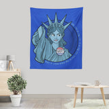 Nasty Lady Liberty - Wall Tapestry