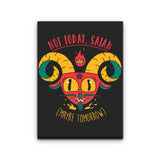 Naughty Devil - Canvas Print