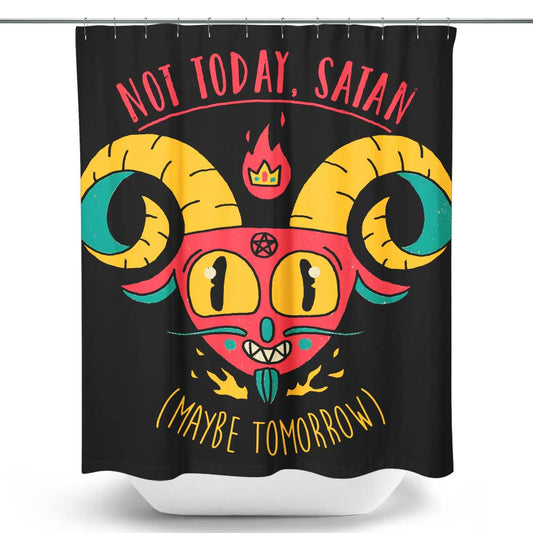 Naughty Devil - Shower Curtain