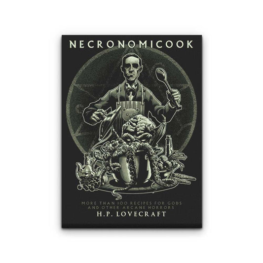 Necronomicook - Canvas Print
