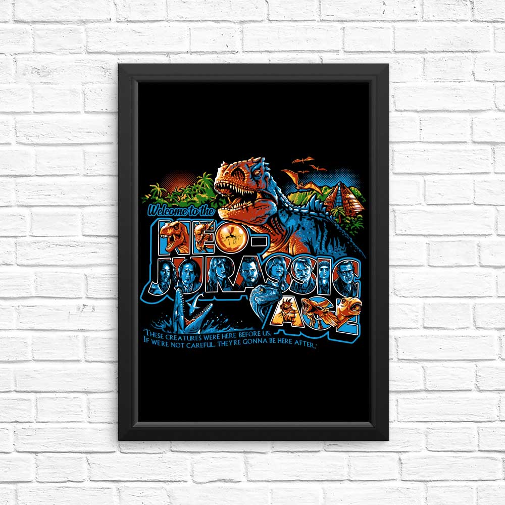 Neo Jurassic Age - Posters & Prints