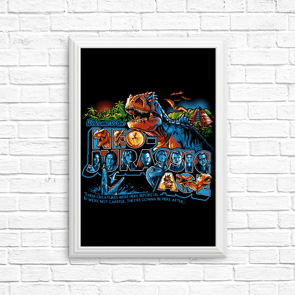 Neo Jurassic Age - Posters & Prints – Once Upon a Tee