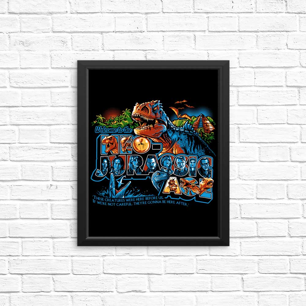 Neo Jurassic Age - Posters & Prints