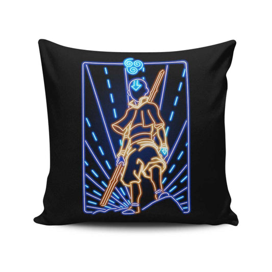 Neon Air - Throw Pillow