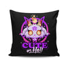Neon and Cute - Throw Pillow