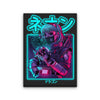 Neon Dragon - Canvas Print