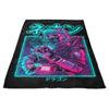 Neon Dragon - Fleece Blanket
