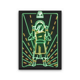 Neon Earth - Canvas Print