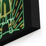 Neon Earth - Canvas Print