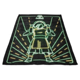 Neon Earth - Fleece Blanket