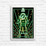 Neon Earth - Posters & Prints