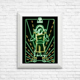 Neon Earth - Posters & Prints