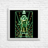 Neon Earth - Posters & Prints