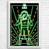 Neon Earth - Posters & Prints
