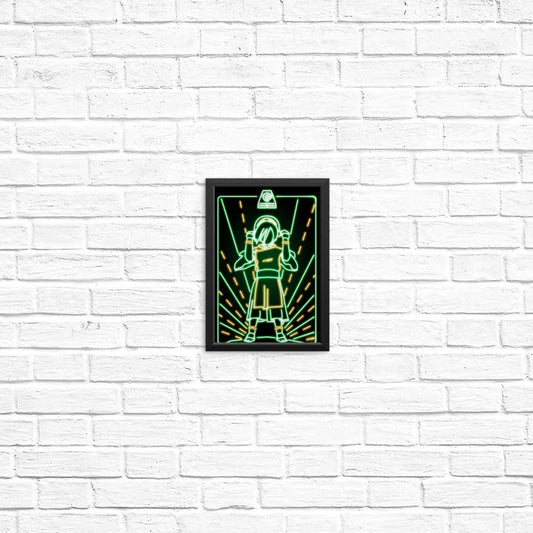Neon Earth - Posters & Prints
