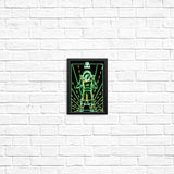 Neon Earth - Posters & Prints