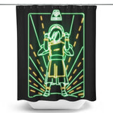 Neon Earth - Shower Curtain