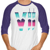 Neon Fantasy VII - 3/4 Sleeve Raglan T-Shirt