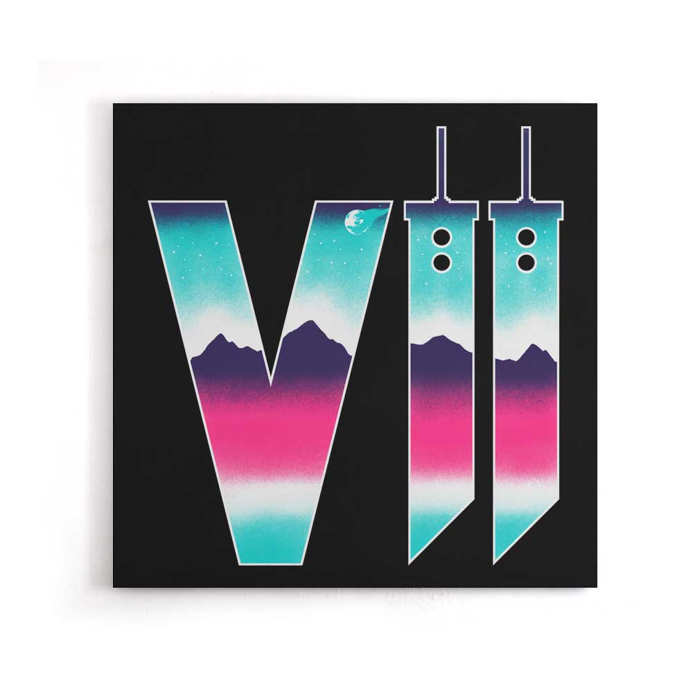 Neon Fantasy VII - Canvas Print