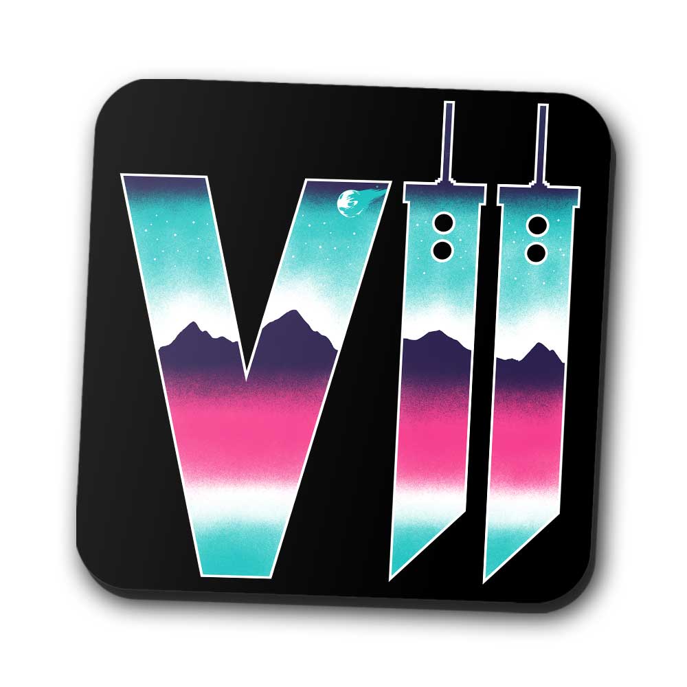 Neon Fantasy VII - Coasters