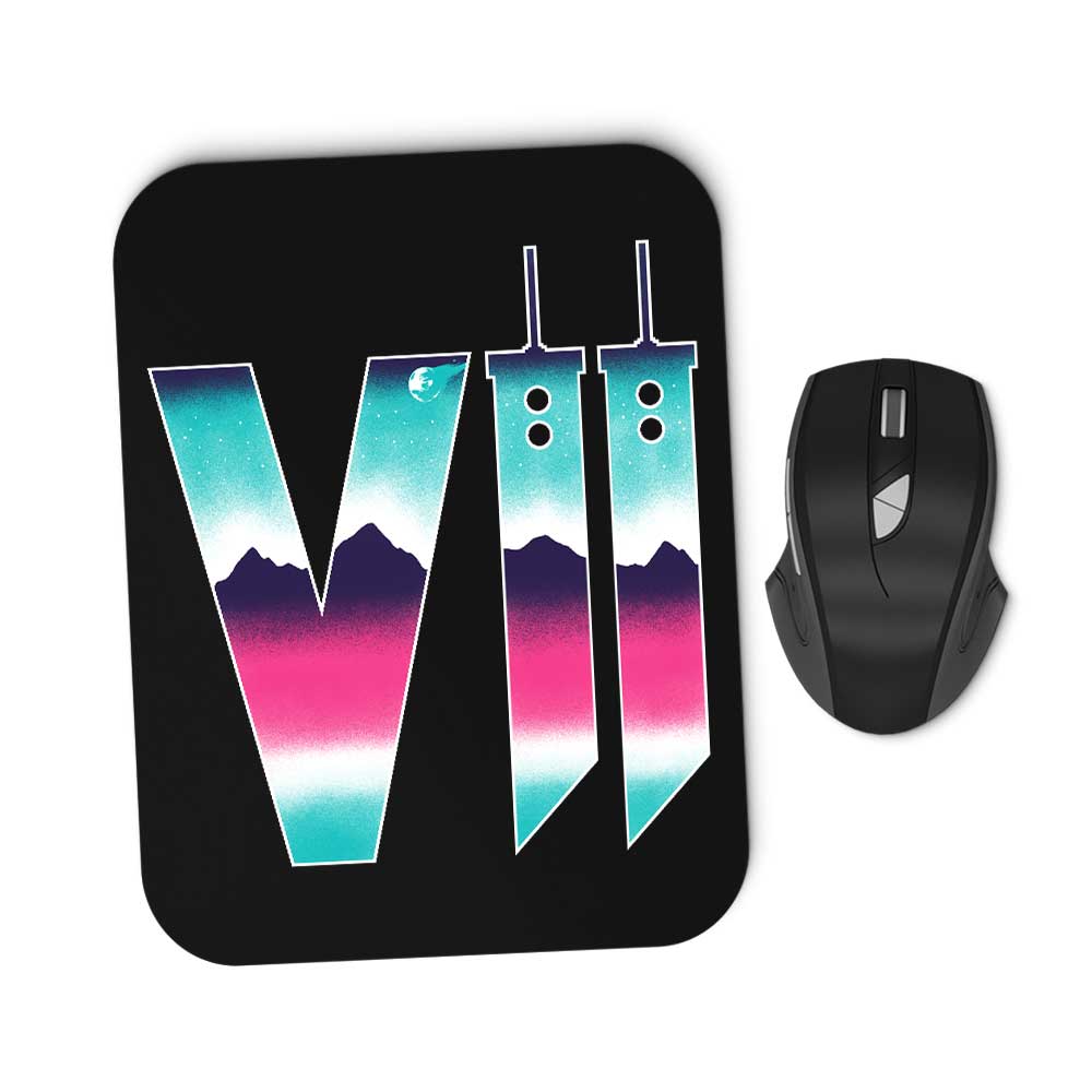 Neon Fantasy VII - Mousepad