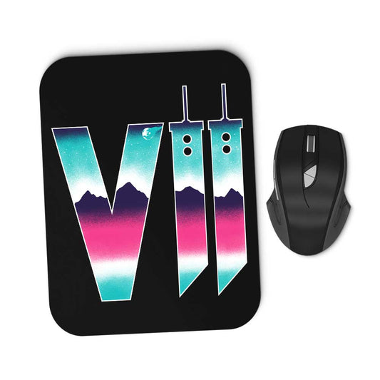 Neon Fantasy VII - Mousepad