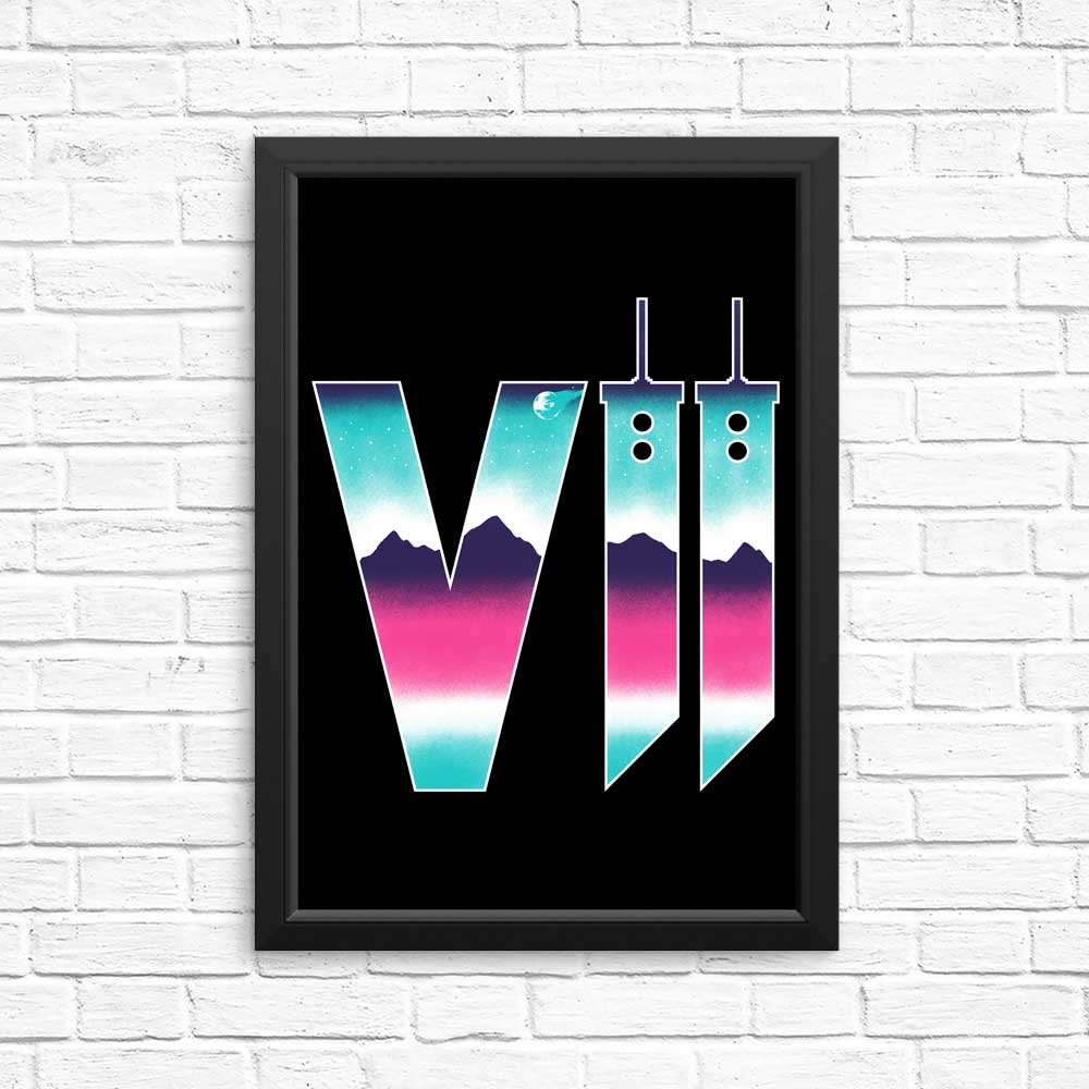 Neon Fantasy VII - Posters & Prints