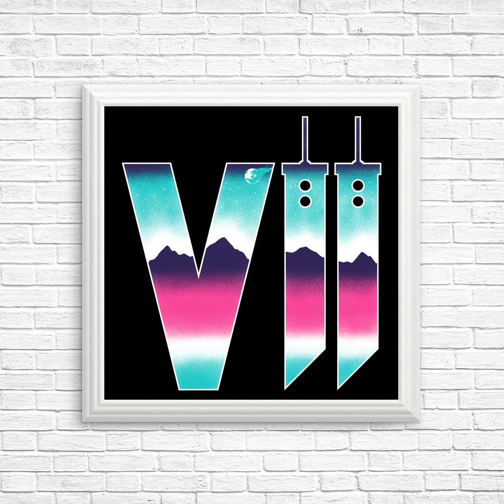 Neon Fantasy VII - Posters & Prints