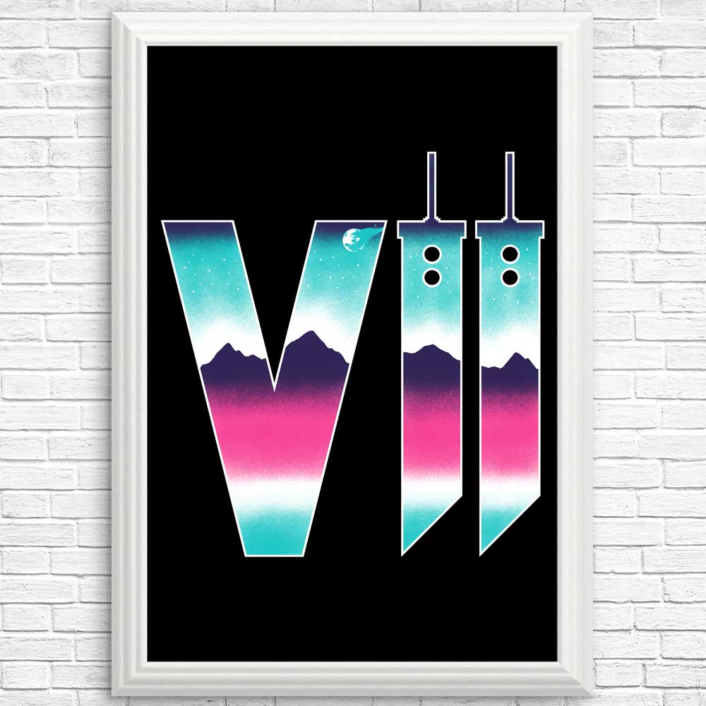 Neon Fantasy VII - Posters & Prints
