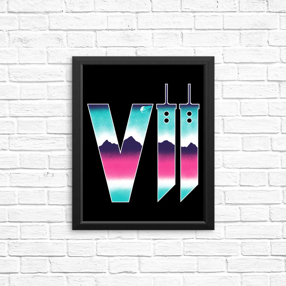 Neon Fantasy VII - Posters & Prints