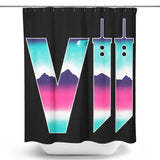 Neon Fantasy VII - Shower Curtain