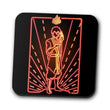 Neon Fire - Coasters