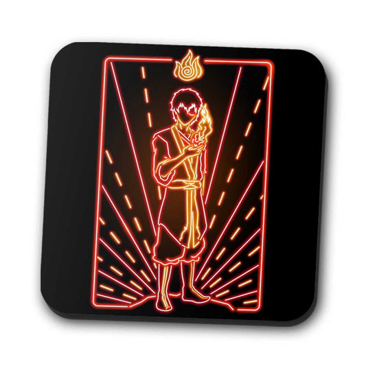 Neon Fire - Coasters